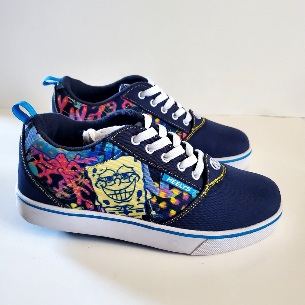 Heelys Pro20 Prints Spongebob Wheel Shoes Sneakers Men's Size 7